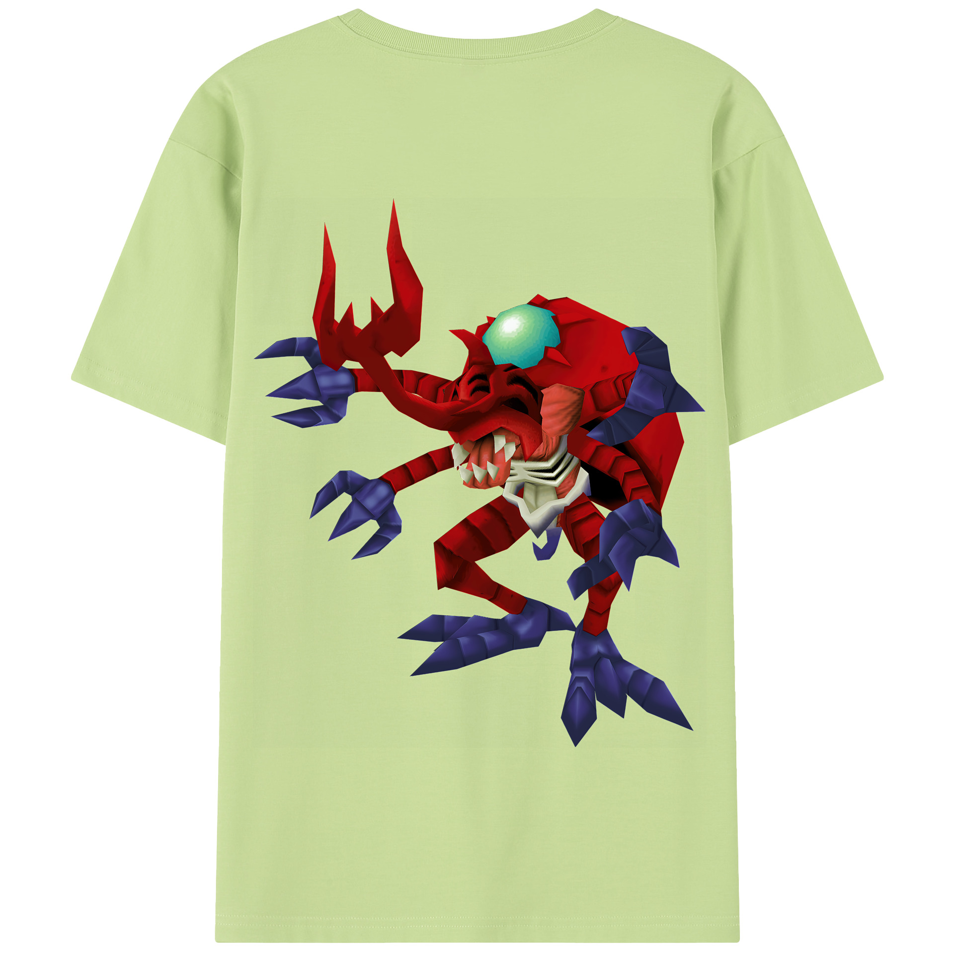 （画像用） Digimon デジタルモンスター/デジモン 綿100％半袖Tシャツ（背面プリント）